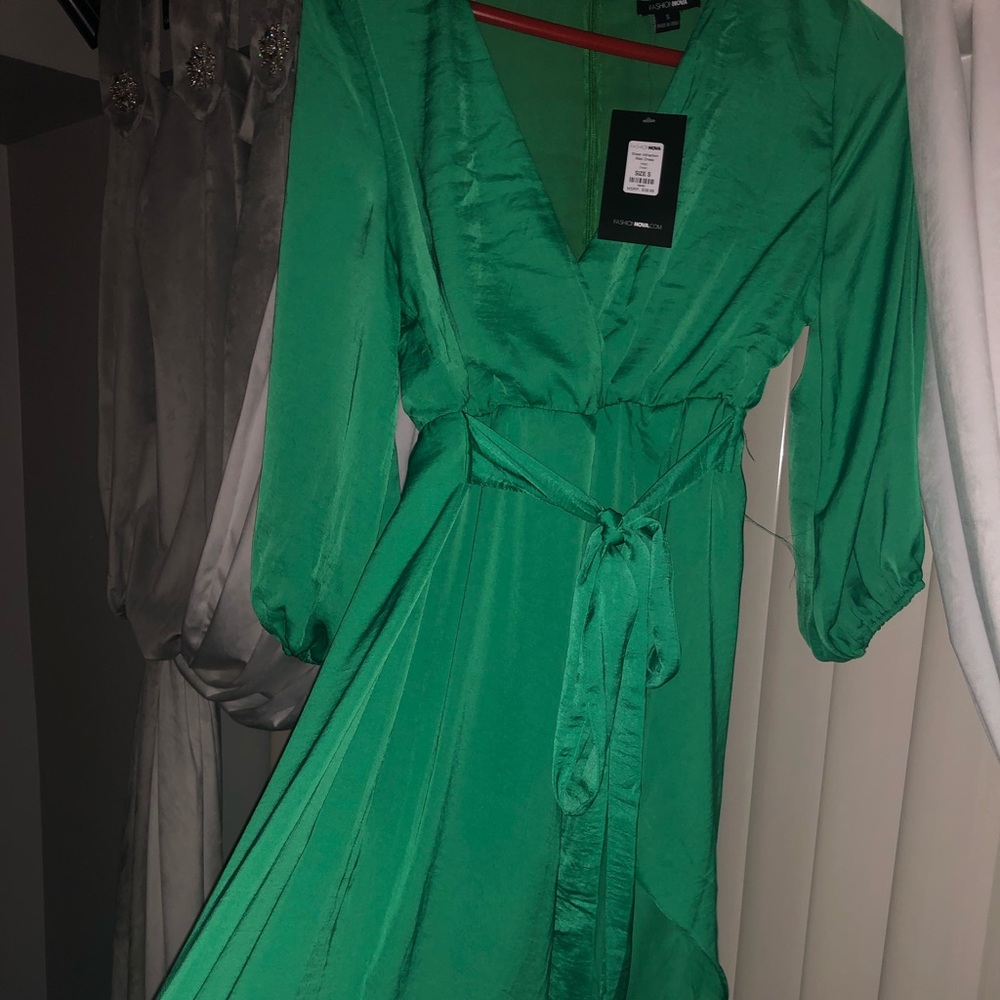 Green dress